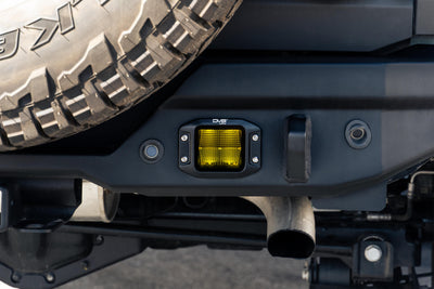 3-Inch Elite Series LED Amber Flush Mount Pod Light <br>Universal