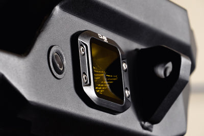 3-Inch Elite Series LED Amber Flush Mount Pod Light <br>Universal