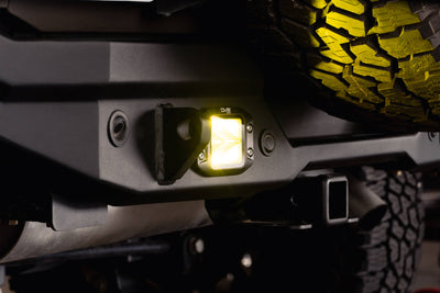 3-Inch Elite Series LED Amber Flush Mount Pod Light <br>Universal