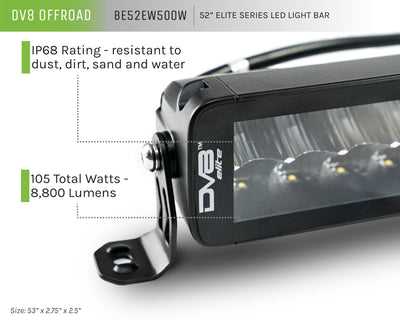 52-Inch Elite Series LED Light Bar <br>Universal