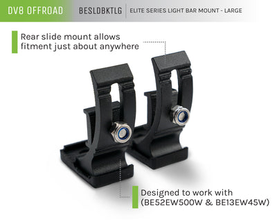 Elite Series Light Bar Mount - Large <br>Universal