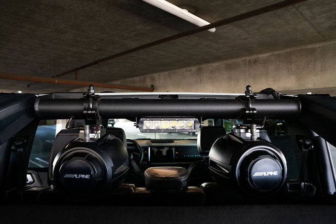 Rear Speaker & Light Mount Bar <br>21 Ford Bronco