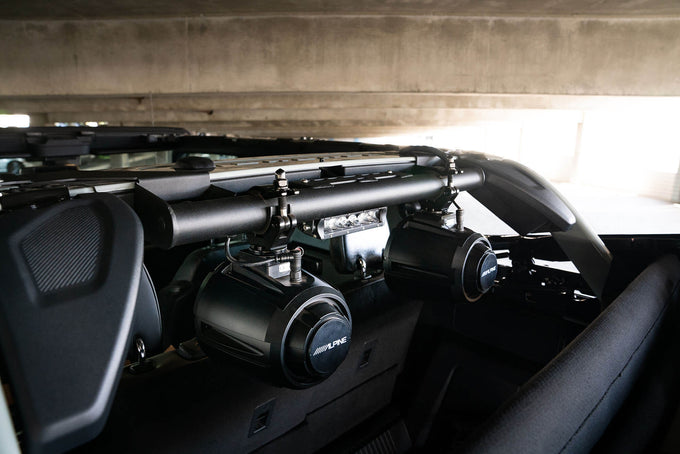 Rear Speaker & Light Mount Bar <br>21 Ford Bronco