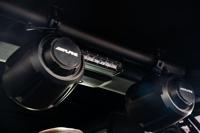 Rear Speaker & Light Mount Bar <br>21 Ford Bronco