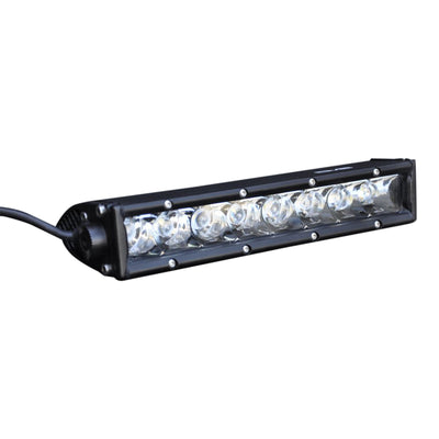 Single Row LED Light Bar With Chrome Face <br>Universal