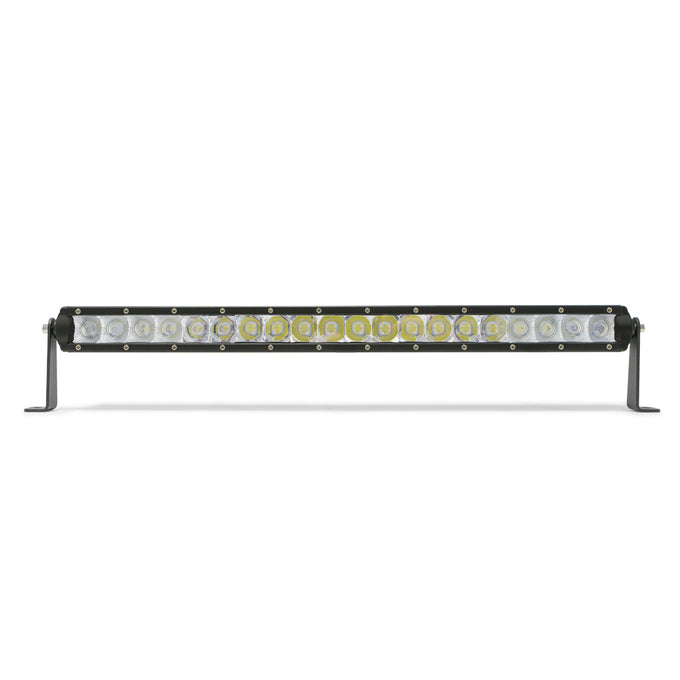 Single Row LED Light Bar With Chrome Face <br>Universal