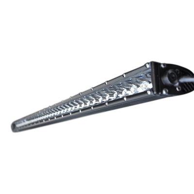 Single Row LED Light Bar With Chrome Face <br>Universal