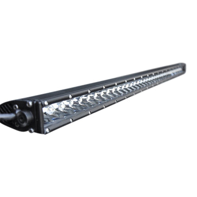 Single Row LED Light Bar With Chrome Face <br>Universal