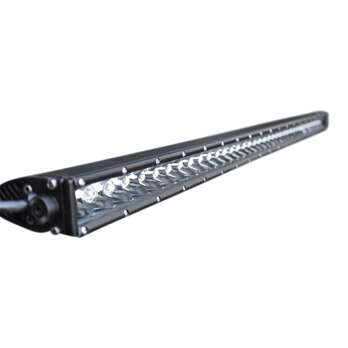 Single Row LED Light Bar With Chrome Face <br>Universal