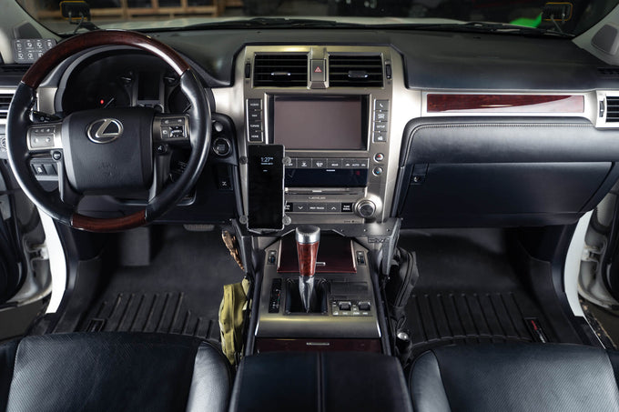 Center Console Molle Panels & Digital Device Bridge <br>10-21 Lexus GX 460