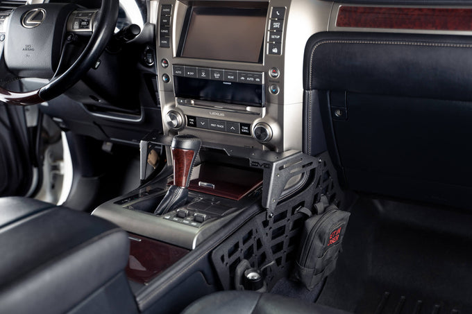 Center Console Molle Panels & Digital Device Bridge <br>10-21 Lexus GX 460