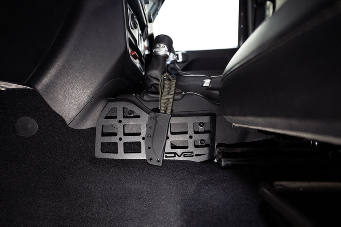 Center Console Molle Panels <br>18-24 Jeep Wrangler, 20-24 Gladiator