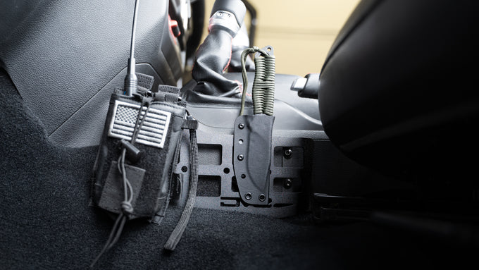Center Console Molle Panels <br>18-24 Jeep Wrangler, 20-24 Gladiator