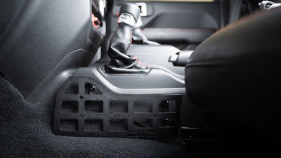 Center Console Molle Panels <br>18-24 Jeep Wrangler, 20-24 Gladiator