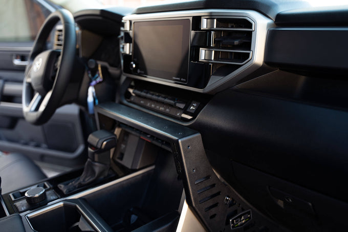 Center Console Molle Panels & Device Mount <br>22-23 Toyota Tundra, Sequoia