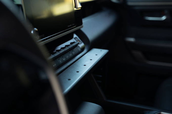 Center Console Molle Panels & Device Mount <br>22-23 Toyota Tundra, Sequoia