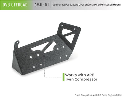 Engine Bay Compressor Mount <br>18-21 Jeep Wrangler 20-21 Gladiator