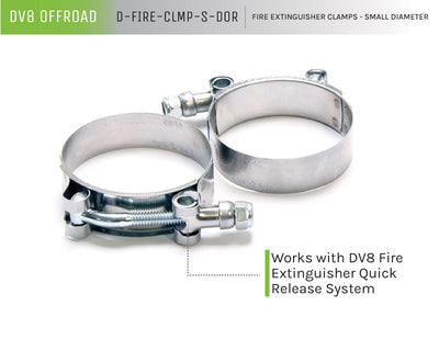 Small Diameter Fire Extinguisher Clamps <br>Universal