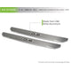 Front Sill Plates <br>18-21 Jeep Wrangler 20-21 Gladiator