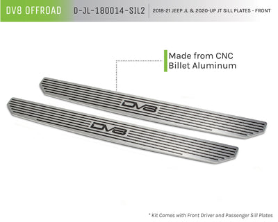 Front Sill Plates <br>18-21 Jeep Wrangler 20-21 Gladiator