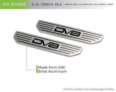 Rear Sill Plates <br>18-21 Jeep Wrangler