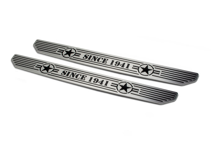 Rear Sill Plates <br>18-21 Jeep Wrangler