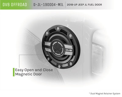 Fuel Door <br>18-21 Jeep Wrangler