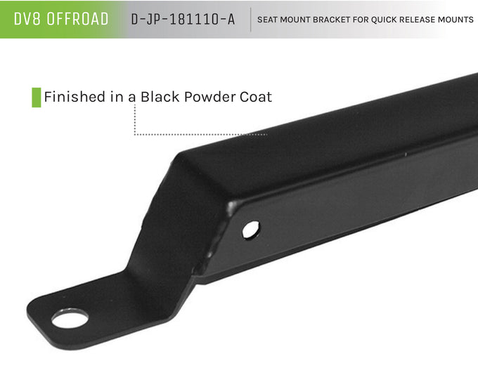 Seat Mount Bracket For Quick Release Mounts <br>07-17 Jeep Wrangler, 2018 JK