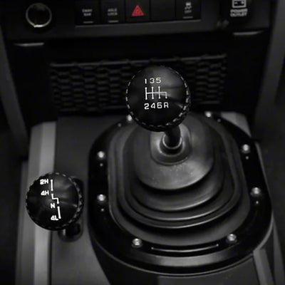 Black 6-Speed Shift Knob <br>11-17 Jeep Wrangler, 2018 JK