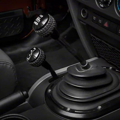 Black 6-Speed Shift Knob <br>11-17 Jeep Wrangler, 2018 JK
