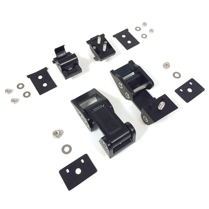 Rocklaw Hood Catch System <br>07-17 Jeep Wrangler, 2018 JK