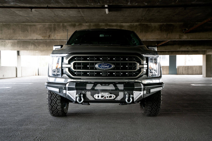 MTO Series Winch Front Bumper <br>21-22 Ford F-150