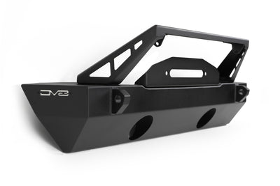 FS-25 Stubby Front Bumper with Plated Bull Bar <br>07-25 Jeep Wrangler JK, JL, Gladiator JT