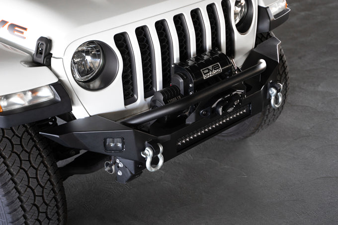 FS-7 Mid-Width Winch Front Bumper <br>07-25 Jeep Wrangler JK, JL, Gladiator JT