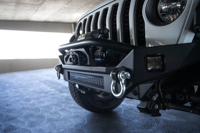 FS-7 Mid-Width Winch Front Bumper <br>07-25 Jeep Wrangler JK, JL, Gladiator JT