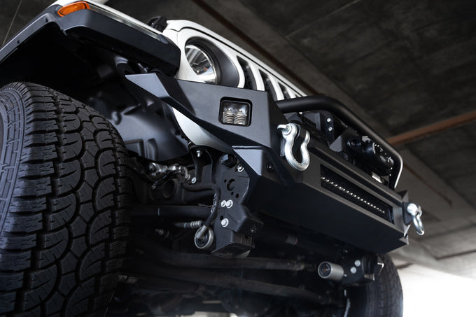 FS-7 Mid-Width Winch Front Bumper <br>07-25 Jeep Wrangler JK, JL, Gladiator JT