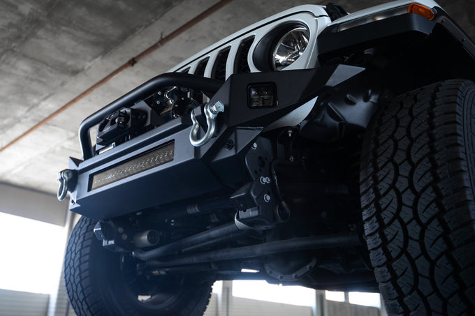 FS-7 Mid-Width Winch Front Bumper <br>07-25 Jeep Wrangler JK, JL, Gladiator JT