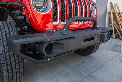Front Modular Bumper With Bull Bar <br>18-21 Jeep Wrangler 20-21 Gladiator