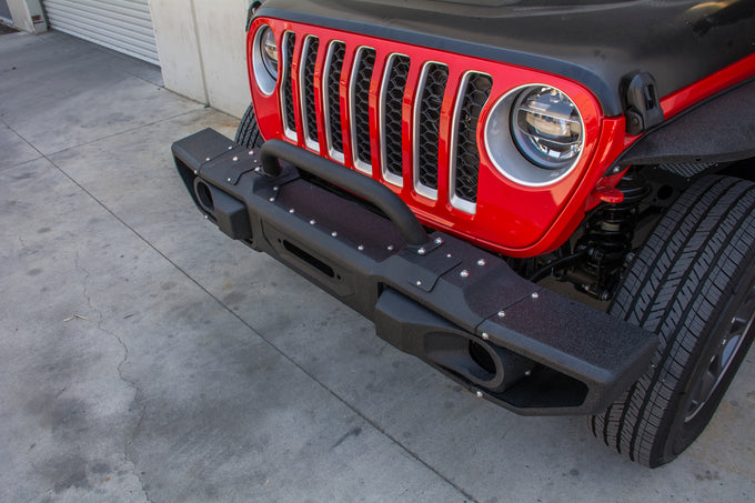 Front Modular Bumper With Bull Bar <br>18-21 Jeep Wrangler 20-21 Gladiator
