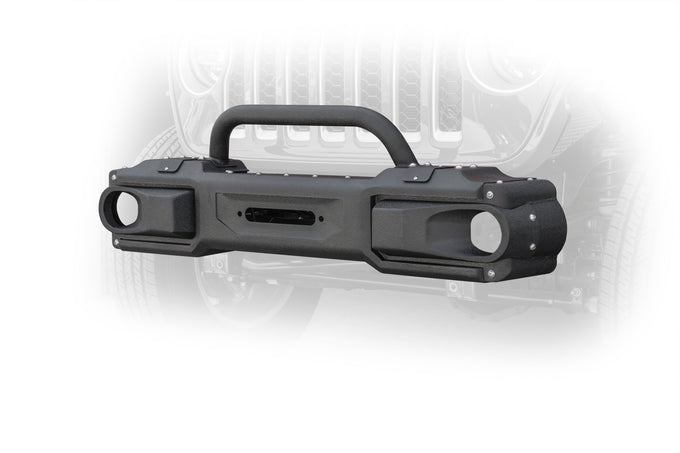 Front Modular Bumper With Bull Bar <br>18-21 Jeep Wrangler 20-21 Gladiator