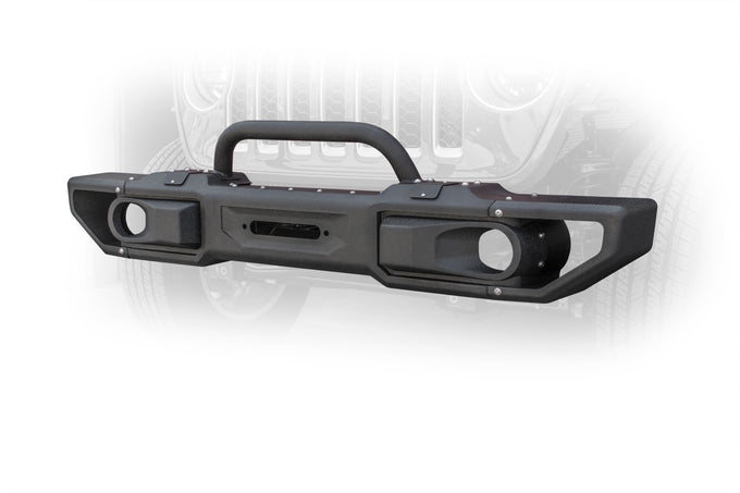 Front Modular Bumper With Bull Bar <br>18-21 Jeep Wrangler 20-21 Gladiator