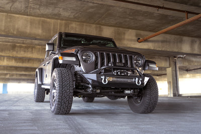 FS-1 Series Stubby Front Bumper <br>07-25 Jeep Wrangler JK/JL, Gladiator JT