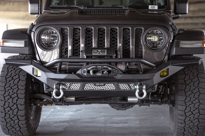 MTO Series Front Bumper <br>07-25 Jeep Wrangler JK/JL, Gladiator JT
