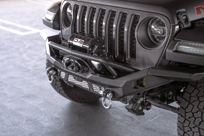 MTO Series Front Bumper <br>07-25 Jeep Wrangler JK/JL, Gladiator JT
