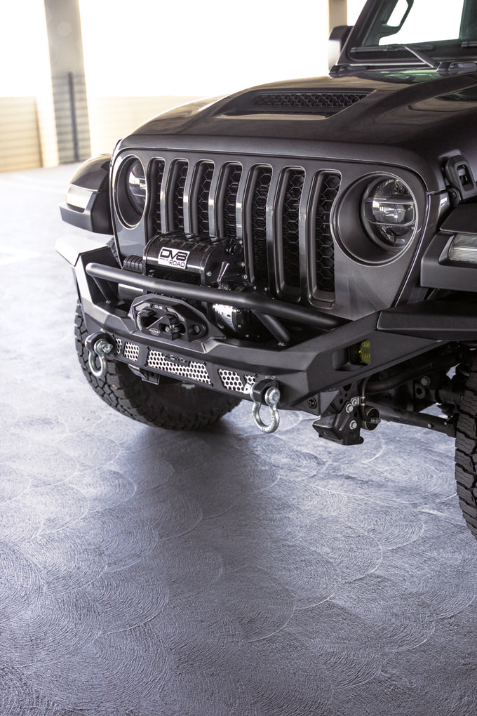 MTO Series Front Bumper <br>07-25 Jeep Wrangler JK/JL, Gladiator JT