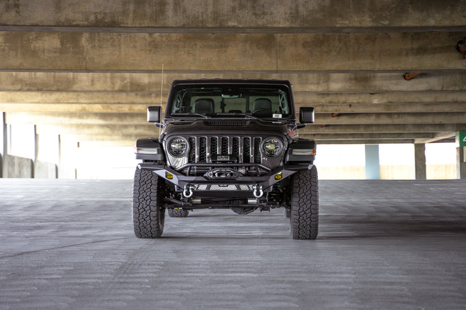 MTO Series Front Bumper <br>07-25 Jeep Wrangler JK/JL, Gladiator JT