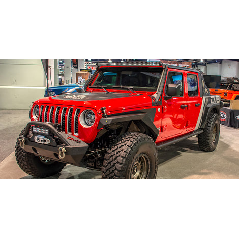 Front & Rear Armor Fender Flares <br>20-21 Jeep Gladiator