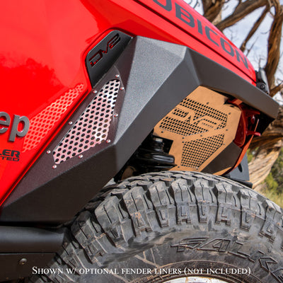 Front & Rear Armor Fender Flares <br>20-21 Jeep Gladiator