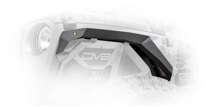 Front & Rear Armor Fender Flares <br>20-21 Jeep Gladiator