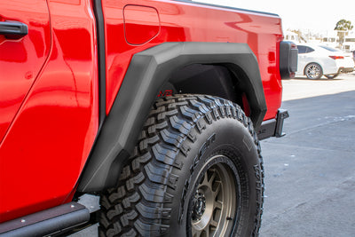 Front & Rear Armor Fender Flares <br>20-21 Jeep Gladiator